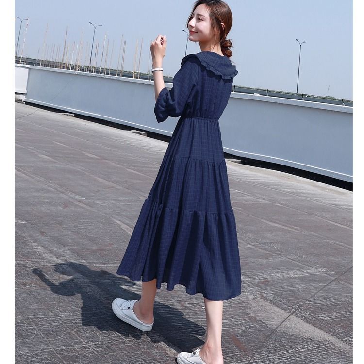パフスリーブのショートシルクシフォンサマードレス,女性のため - French Vintage Floral Midi Dress のレビューと価格