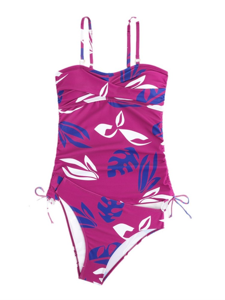 水着女性水着セクシーなタンキニ新しいプッシュアップビキニセッ - Swimwear のレビューと価格