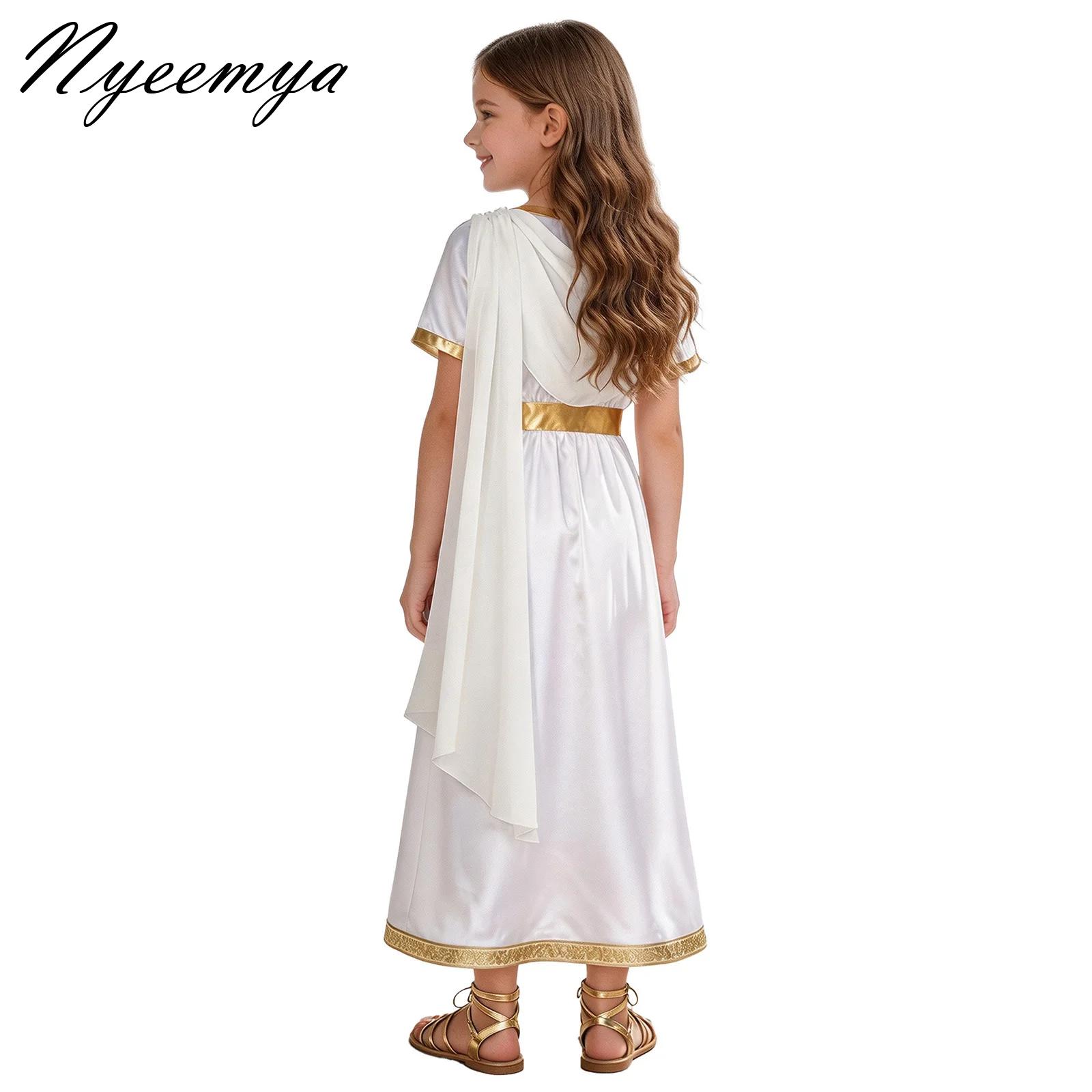 古代ギリシャ風のプリンセスドレス。ドレープが施された、ゆった - Dresses のレビューと価格