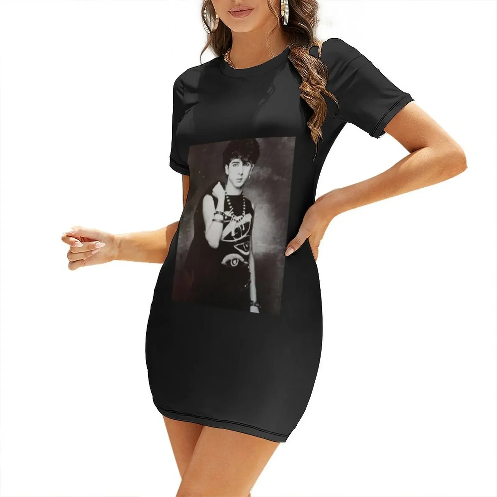 マークアーモンドクラシック Tシャツ半袖ドレスドレス女性パー - Korean Style A Line Shirt Dress のレビューと価格