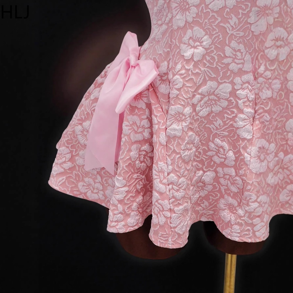 HLJ Y2K セクシーなジャカードパッチワークボディコンド - Y2K Backless Halter Mini Dress のレビューと価格