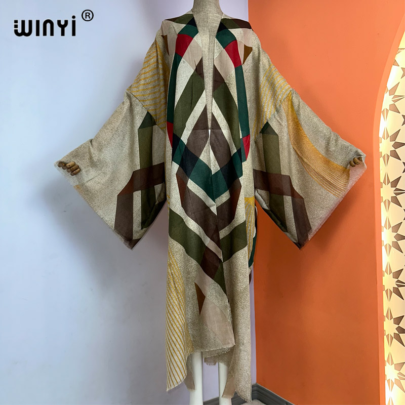 Winyi-夏のビーチ着物,自由奔放に生きるプリント,ビーチ - Boho Summer Beach Maxi Dress のレビューと価格